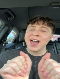 Poster for Birthday video from Andrew Curtis