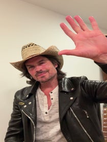 Poster for Birthday video from Ian Somerhalder