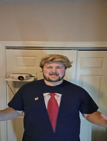 Poster for Birthday video from The best trump Impersonator