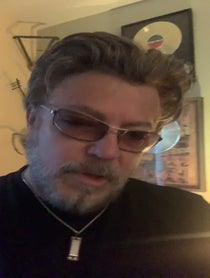 Poster for Birthday video from Johnny Hickman