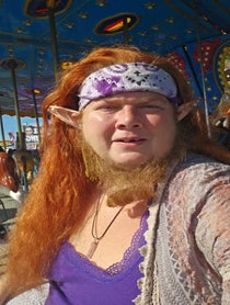 Poster for Birthday video from JESSA THE BEARDED LADY