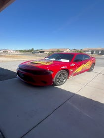 Poster for Birthday video from Lightning Mcqueen