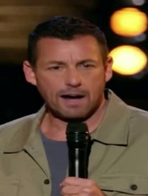 Poster for Pep Talk video from Adam Sandler Parody AI