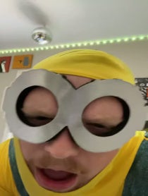 Poster for Birthday video from Mr.Minion
