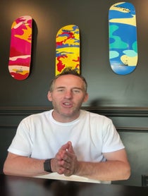 Poster for Birthday video from Chuck Comeau