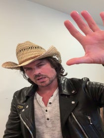 Poster for Birthday video from Ian Somerhalder