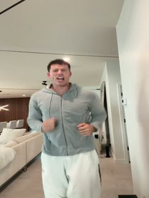 Poster for Birthday video from Clayton Echard