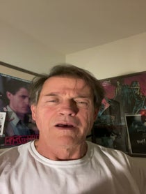 Poster for Birthday video from Michael Pare