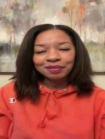 Poster for Pep Talk video from Angel Parker - The Rookie