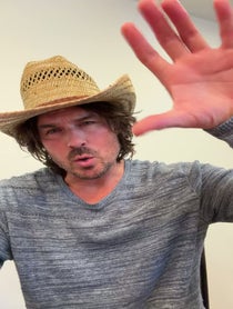 Poster for Birthday video from Ian Somerhalder