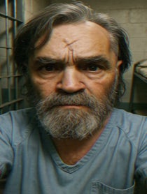Poster for Birthday video from Charles Manson (Impressionist)