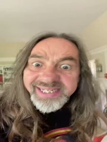 Poster for Birthday video from David Herman