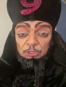 Poster for Birthday video from Jafar/Dennis Stowe/Aladdin B’way/Miss Rachel