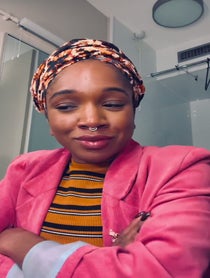 Poster for Birthday video from Cherrelle Skeete