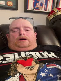 Poster for Pep Talk video from Frank The Tank