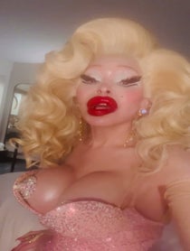 Poster for Birthday video from Amanda Lepore