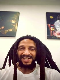 Poster for Birthday video from Julian Marley