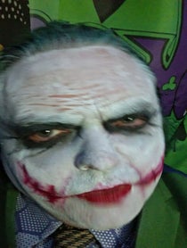 Poster for Birthday video from Joker Impersonator