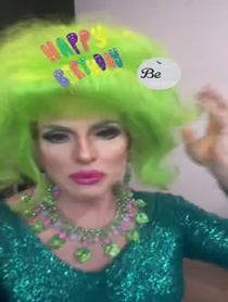 Poster for Birthday video from Hedda lettuce