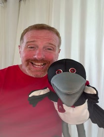 Poster for Pep Talk video from Steve and Maggie