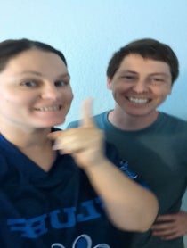 Poster for Birthday video from Brandon & Julia