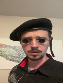 Poster for Birthday video from Night Wolf Hawk