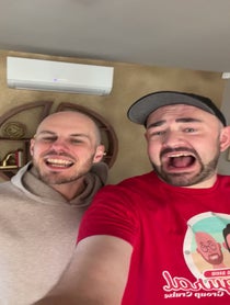 Poster for Birthday video from Cruise with Ben and David
