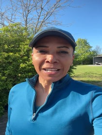 Poster for Good luck video from Kelly Holmes