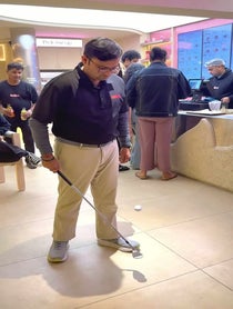 Poster for Birthday video from Anupsinghgolf