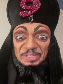 Poster for Pep Talk video from Jafar/Dennis Stowe/Aladdin B’way/Miss Rachel