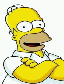 Poster for Birthday video from Homer Simpson Parody