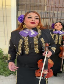 Poster for Birthday video from Muti-Grammy Winning Mariachi Divas De Cindy Shea