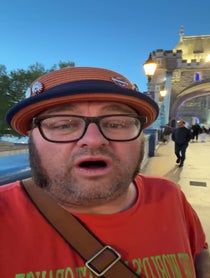 Poster for Birthday video from The Carpetbagger