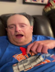 Poster for Pep Talk video from Frank The Tank