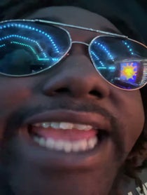 Poster for Birthday video from Kanye East