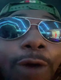 Poster for Sing a song video from Kanye East