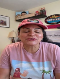 Poster for Birthday video from Sandra Diaz-Twine