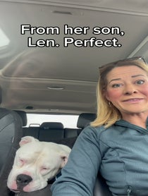 Poster for Mother's Day video from Petey the Singing Bulldog