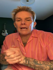 Poster for Birthday video from Mark McGrath