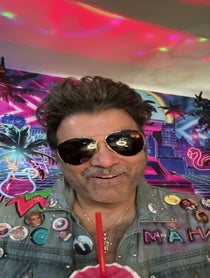 Poster for Birthday video from George Michael Tribute