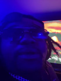 Poster for Birthday video from Kanye East