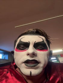 Poster for Spooky message video from Danhausen