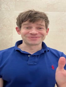Poster for Good luck video from Andrew Keenan-Bolger