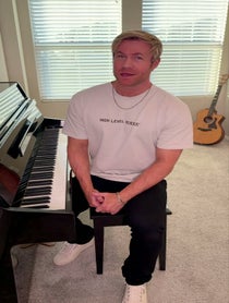 Poster for Birthday video from Ashley Parker Angel