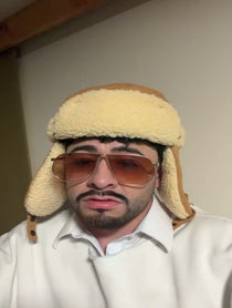 Poster for Birthday video from Bad Bunny - Impressionist