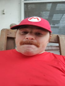 Poster for Birthday video from Super Mario