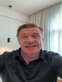 Poster for Birthday video from Tony Cottee