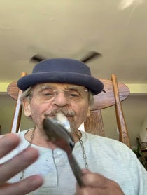 Poster for Birthday video from Sylvester McCoy