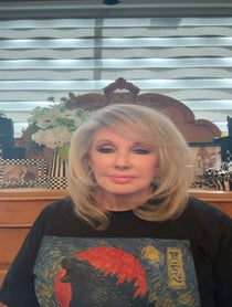 Poster for Birthday video from Morgan Fairchild