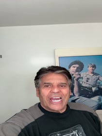 Poster for Birthday video from Erik Estrada